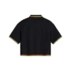 Polo court Converse x Daily Paper, tailles asiatiques « Black »