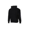 Polo de sport Converse pour homme avec logo imprimé, doublé polaire, noir