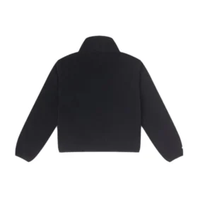 Polo à demi-zip en polaire Counter Climate, tailles asiatiques « Noir »