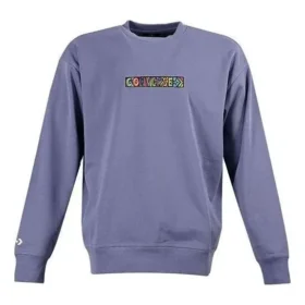 Polo en polaire brodé Workmark, tailles asiatiques « Violet »