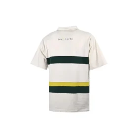 Polo à logo color block, tailles asiatiques « Blanc Vert foncé »