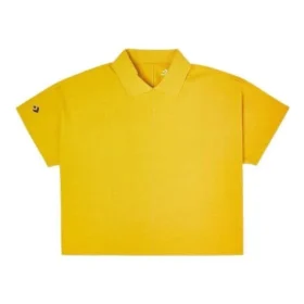 Polo à manches courtes Shapes, tailles asiatiques « Jaune »