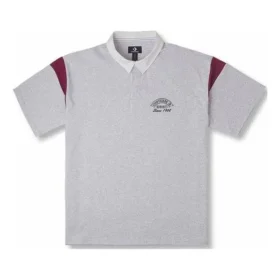 Polo rétro, tailles asiatiques « Gris »