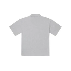 Polo Waffle, tailles asiatiques, « Gris »