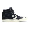 Pro Blaze Strap High « Cuir et tricot chiné – Bleu lac »