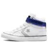 Pro Blaze Strap K « Blanc Bleu Argent »