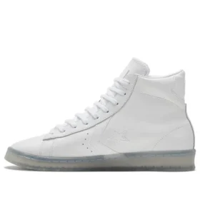Pro Leather High « Black Ice – White Clear »
