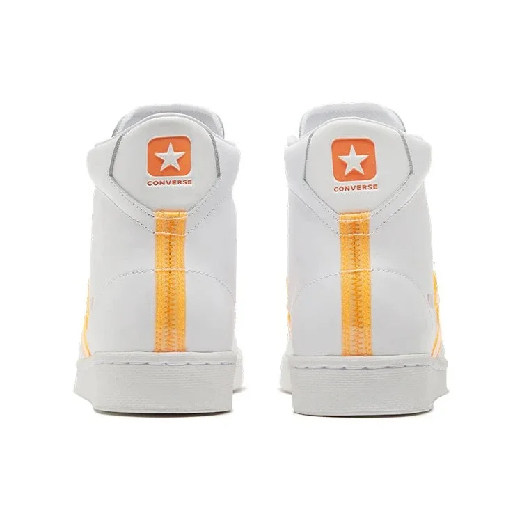 Pro Leather High « Hi-Vis Collection – White Flash Orange » Pro Leather High « Hi-Vis Collection – White Flash Orange »