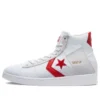 Pro Leather High « Summer Drip – Blanc/Rouge Université »