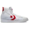 Pro Leather High « Summer Drip – Blanc/Rouge Université »