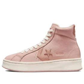 Pro Leather Lift Platform High « Pink Clay »