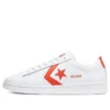 Pro Leather Low « Color Pop – Blanc Poppy vif »