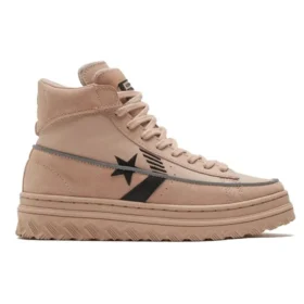 Pro Leather X2 High « Black Ice – Salt Pink »