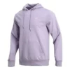 Pull à capuche Converse pour homme, style athleisure, décontracté et sportif, en tricot, violet clair