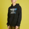 Pull à capuche Exploration Team, tailles asiatiques « Noir »