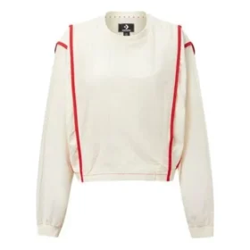 Pull à col rond avec surpiqûres contrastées, série