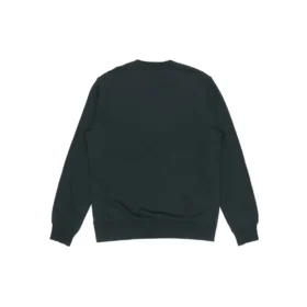 Pull à col rond Converse pour homme, style décontracté et sportif, noir foncé
