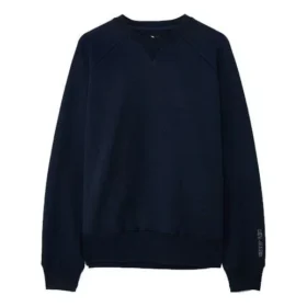 Pull à col rond en tricot sport uni Converse x Kim Jones pour homme, bleu marine