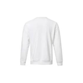 Pull à col rond imprimé du logo Converse pour homme, blanc