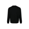 Pull à col rond pour homme Converse avec logo alphabétique imprimé, noir