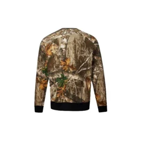 Pull à col rond pour homme Converse à imprimé rétro et logo, motif camouflage
