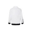 Pull de sport à col montant et logo Converse pour homme, couleurs contrastées, blanc