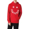 Pull graphique pour homme, rouge université