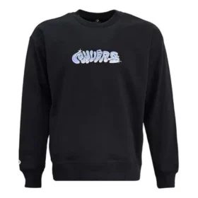 Pull à logo style graffiti, tailles asiatiques « Noir »