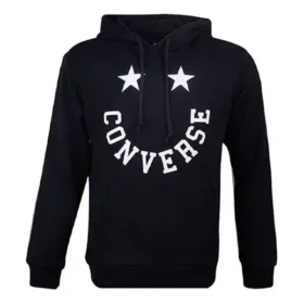 Pull à motif pour homme Converse noir