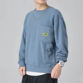 Pull-over Carpenter Crew, tailles asiatiques « Lakeside Blue »