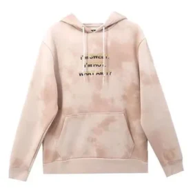 Pull-over décontracté et sportif Converse Tie Dye Gradient pour homme, rose