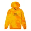 Pull-over de sport décontracté Converse Tie Dye Gradient pour homme, jaune