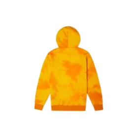 Pull-over de sport décontracté Converse Tie Dye Gradient pour homme, jaune