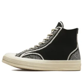 Renew Chuck 70 Knit High « Black Egret »