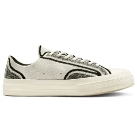 Renew Chuck 70 Knit Low « Egret Black »