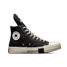 Rick Owens x DRKSHDW DRKSTAR Chuck 70 High « Noir »