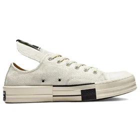 Rick Owens x DRKSHDW DRKSTAR Chuck 70 Low « Egret »