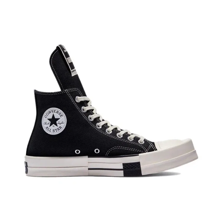 Rick Owens x TURBODRK Chuck 70 High « Black » Rick Owens x TURBODRK Chuck 70 High « Black »