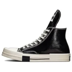Rick Owens x TURBODRK Chuck 70 High « Black Lacquer »
