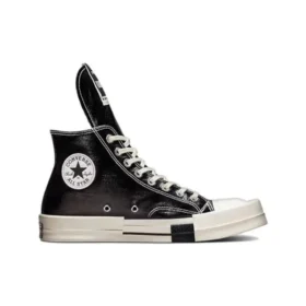 Rick Owens x TURBODRK Chuck 70 High « Black Lacquer »