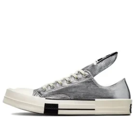 Rick Owens x TURBODRK Chuck 70 Low « Silver Lacquer »