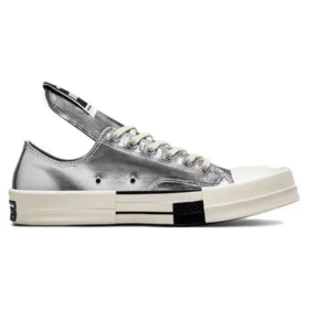 Rick Owens x TURBODRK Chuck 70 Low « Silver Lacquer »