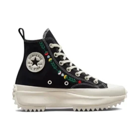 Run Star Hike Platform High « Floral Embroidery »