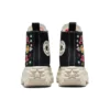 Run Star Hike Platform High « Floral Embroidery »