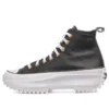 Run Star Hike Platform Metallic & Leather High Top « Noir »