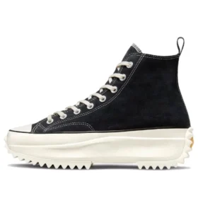 Run Star Hike Platform Suede « Noir Blanc »