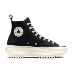 Run Star Hike Platform Suede « Noir Blanc »
