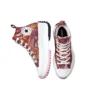 Run Star Hike Platform Tropical Florals High Tops « Mantra Orange »