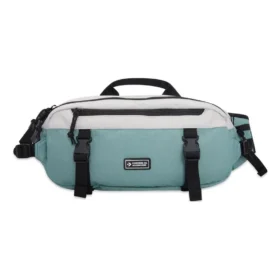 Sac banane utilitaire « Teal White »