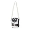 Sac à bandoulière en diagonale « Blanc Noir »